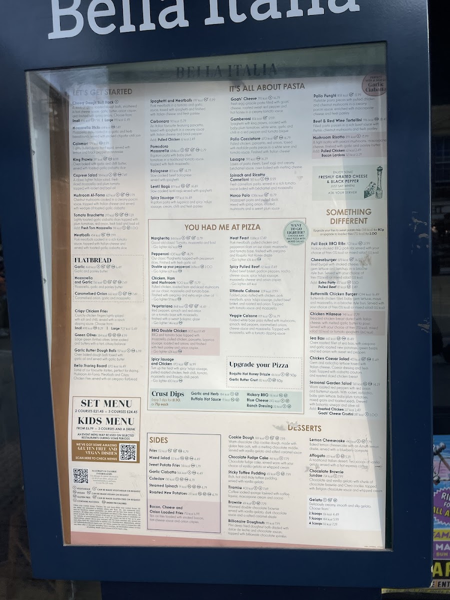 Bella Italia - Inverness Photo Menu 8