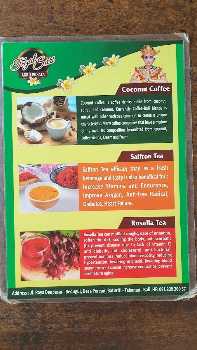 Tegal Sari Luwak coffee Photo Menu 4