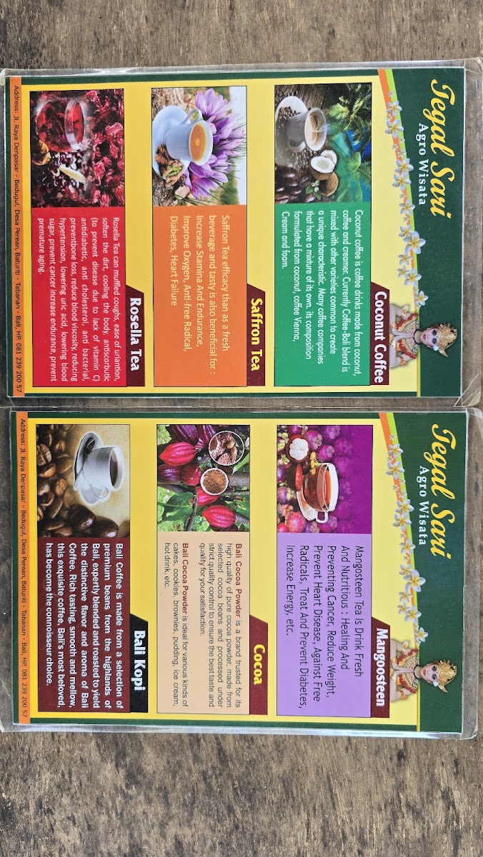 Tegal Sari Luwak coffee Photo Menu 8