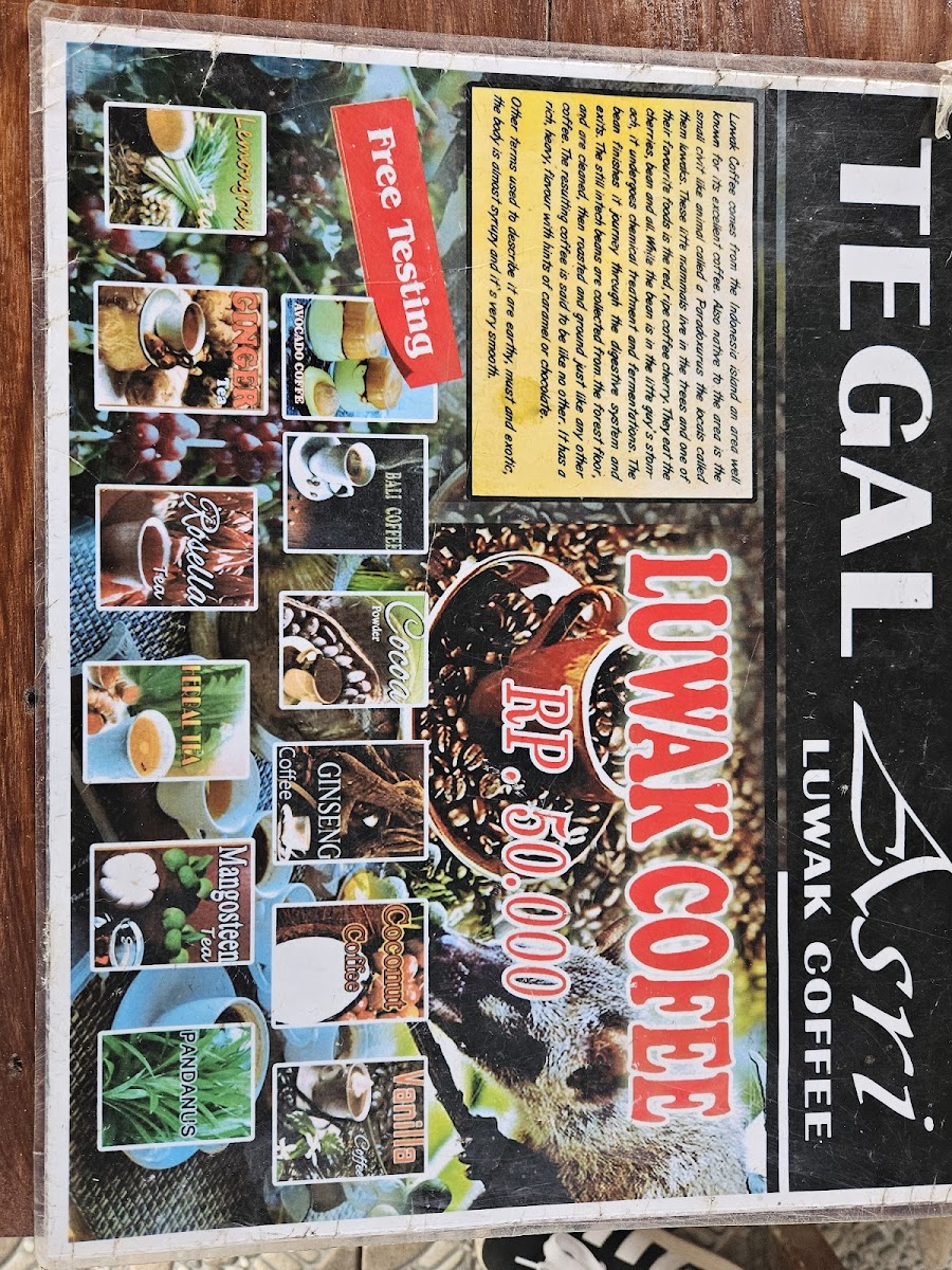 Tegal Sari Luwak coffee Photo Menu 9