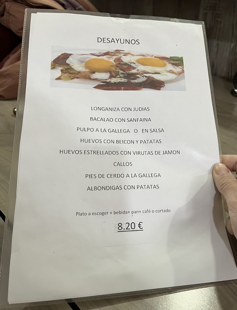 Can Alberto Bar de Tapeo Photo Menu 1