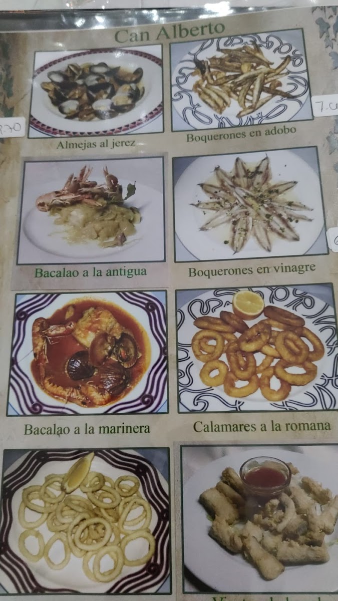 Can Alberto Bar de Tapeo Photo Menu 10
