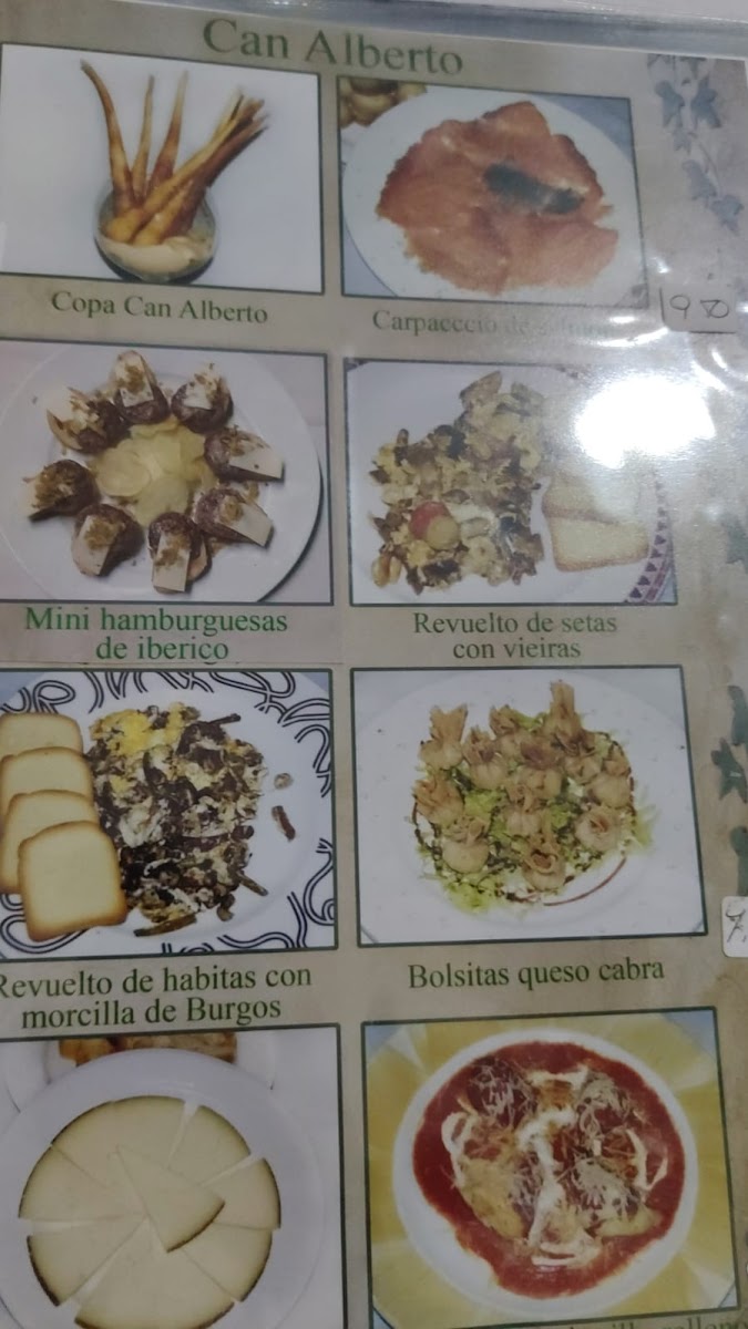 Can Alberto Bar de Tapeo Photo Menu 7