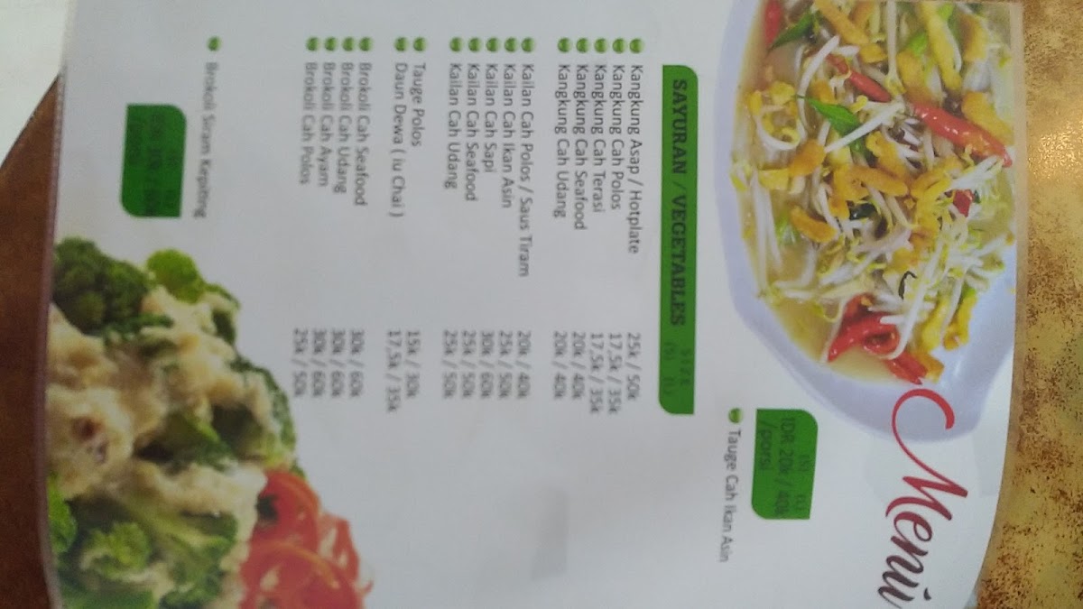 Rumah Makan 16 (dulunya Hawaii) Photo Menu 6