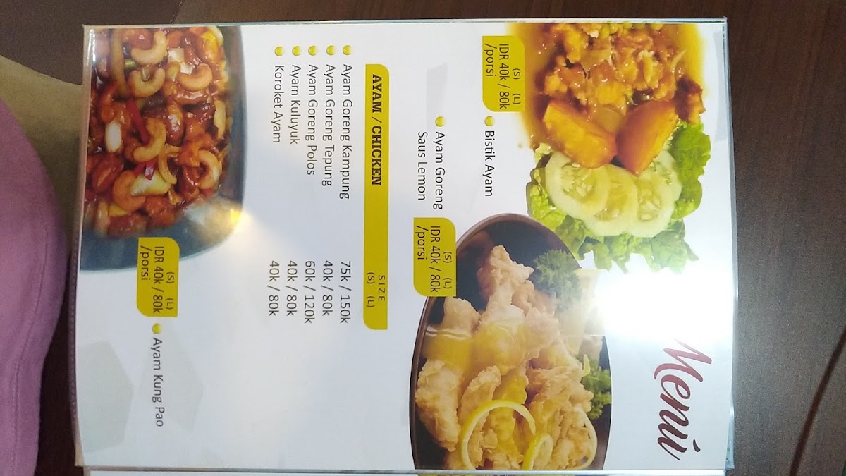 Rumah Makan 16 (dulunya Hawaii) Photo Menu 7