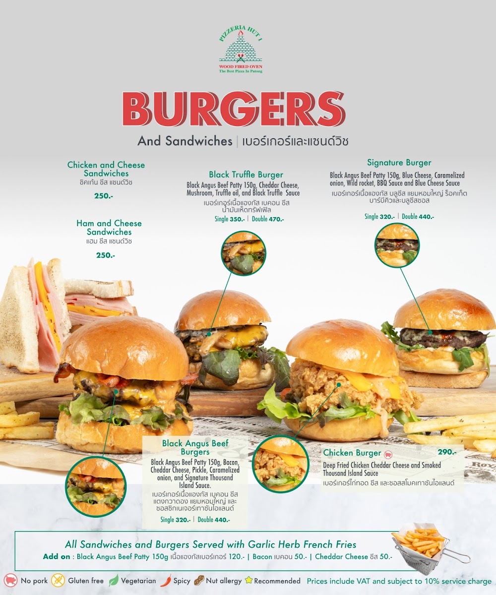 Pizzería Hut Photo Menu 4