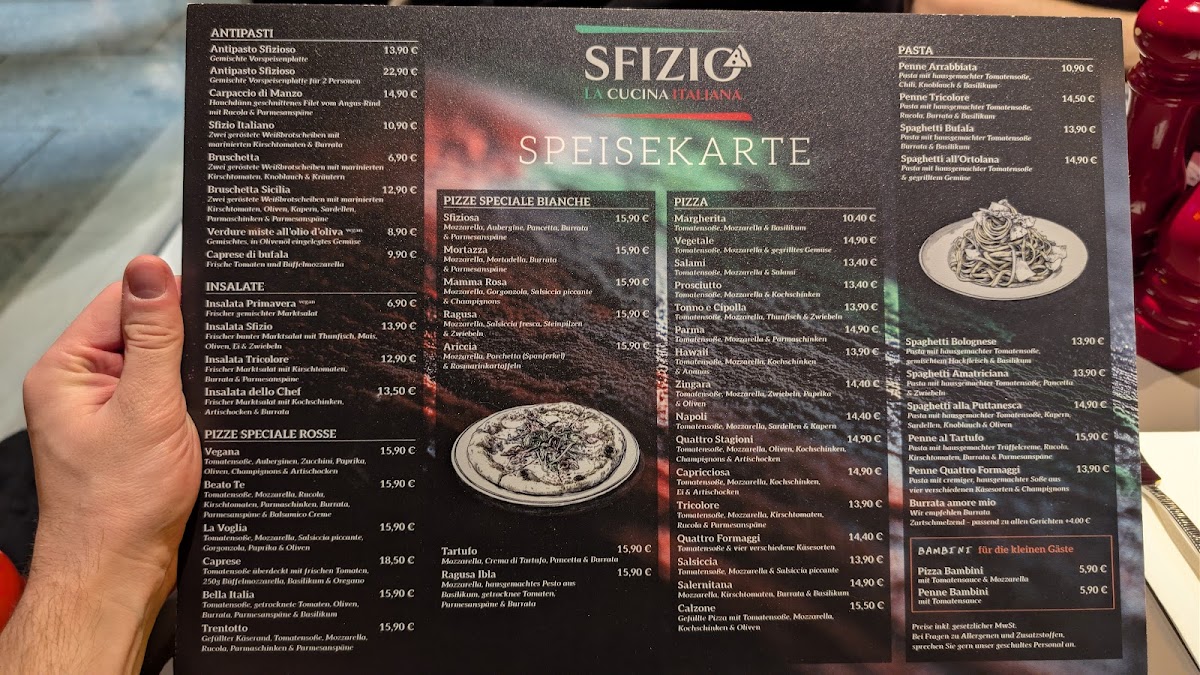 SFIZIO am Postplatz Photo Menu 5