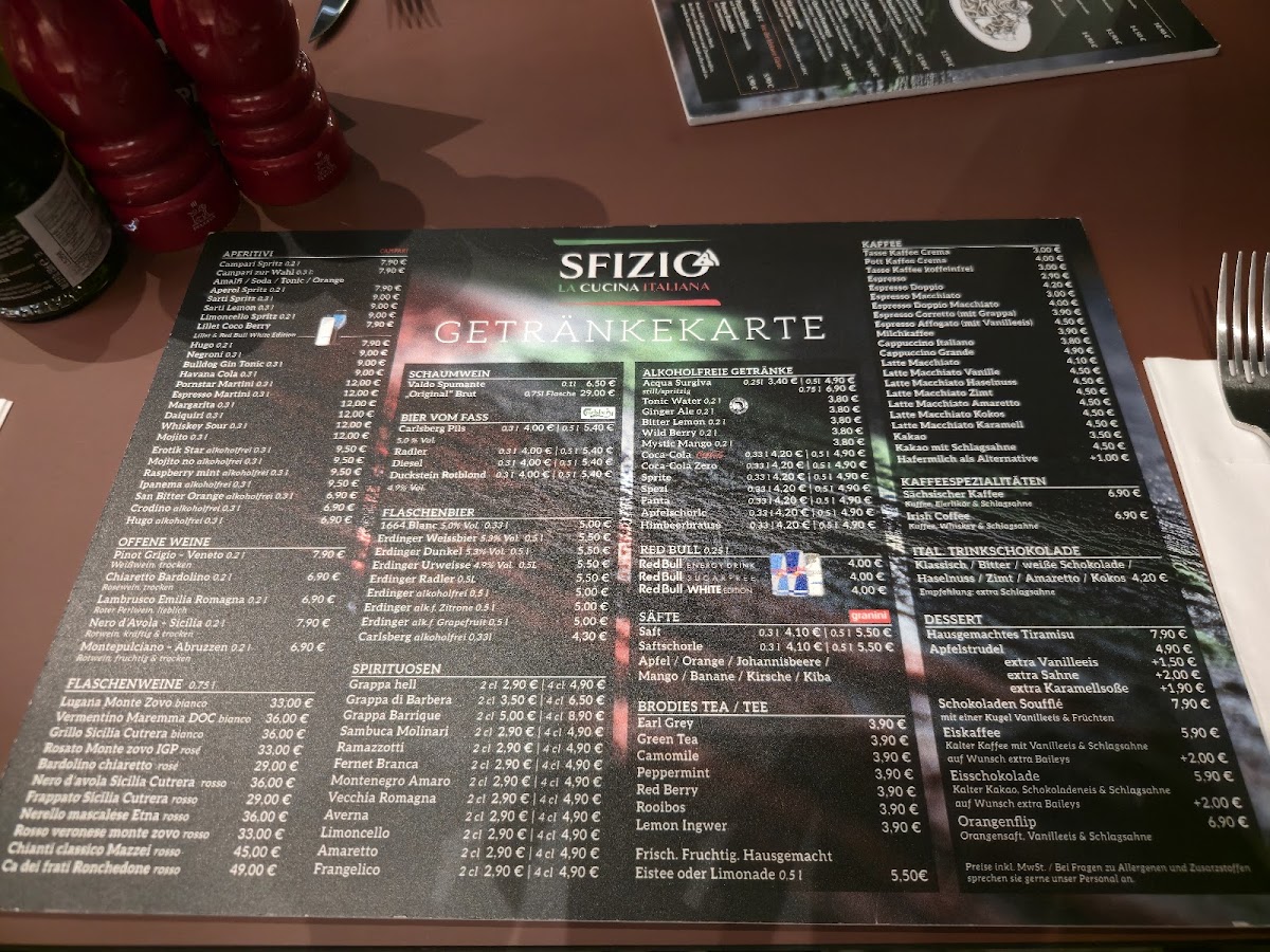 SFIZIO am Postplatz Photo Menu 6