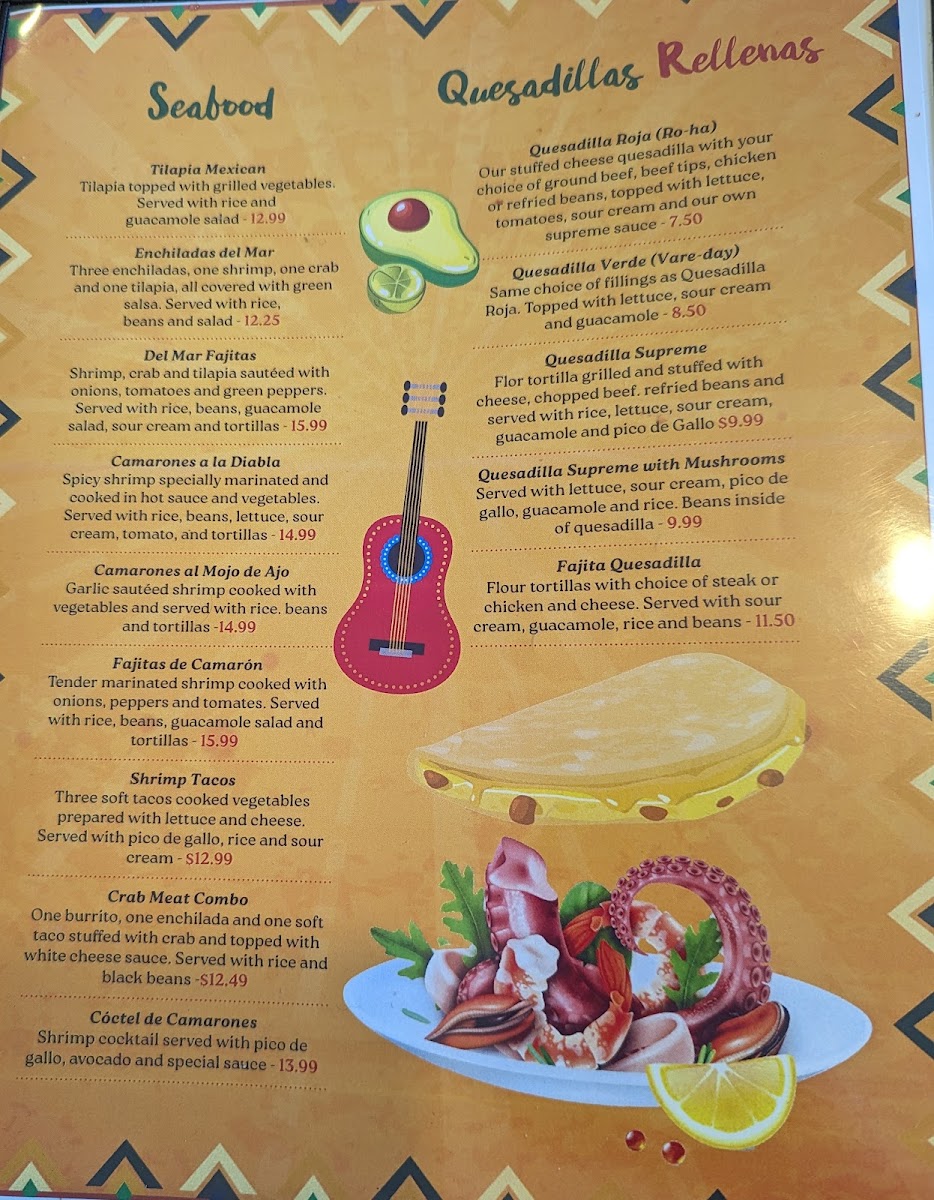 Don Joe Mexican restaurant Photo Menu 2