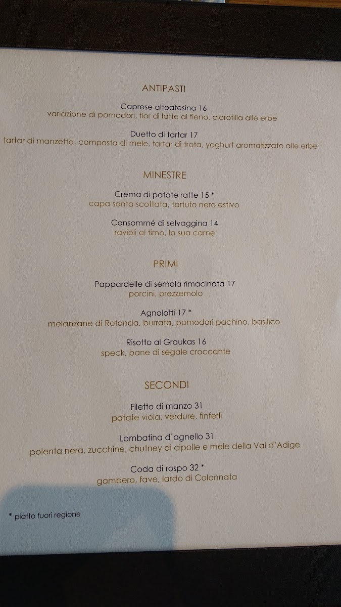 Piz Boè Alpine Lounge Photo Menu 4