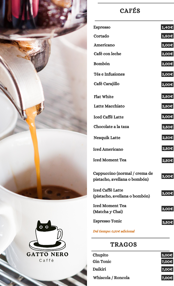 Gatto Nero Caffè Photo Menu 3