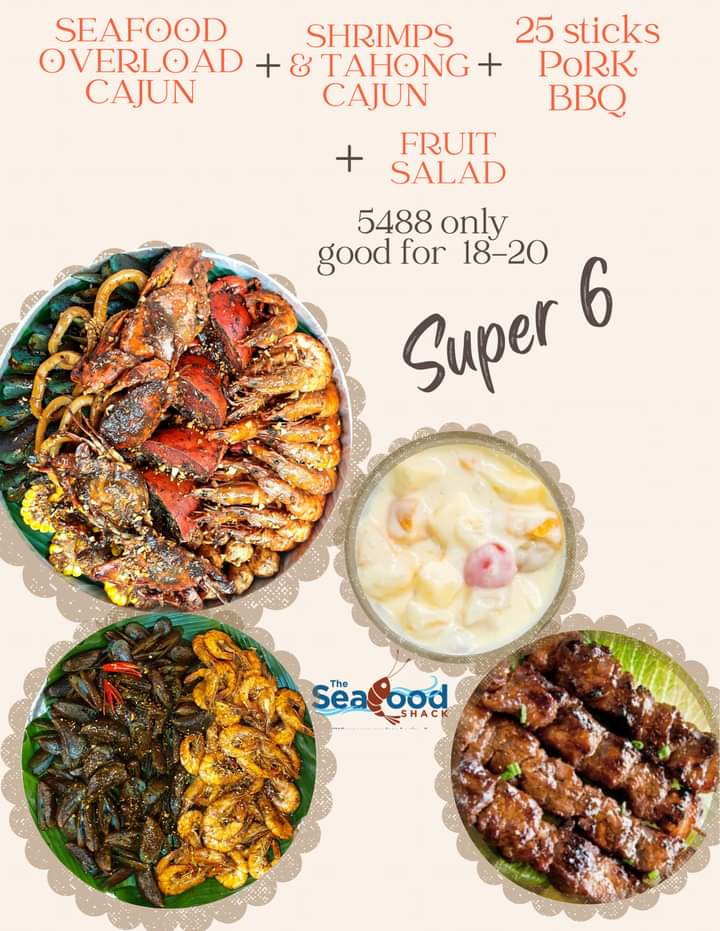 The Seafood Shack Restaurant PH Photo Menu 2