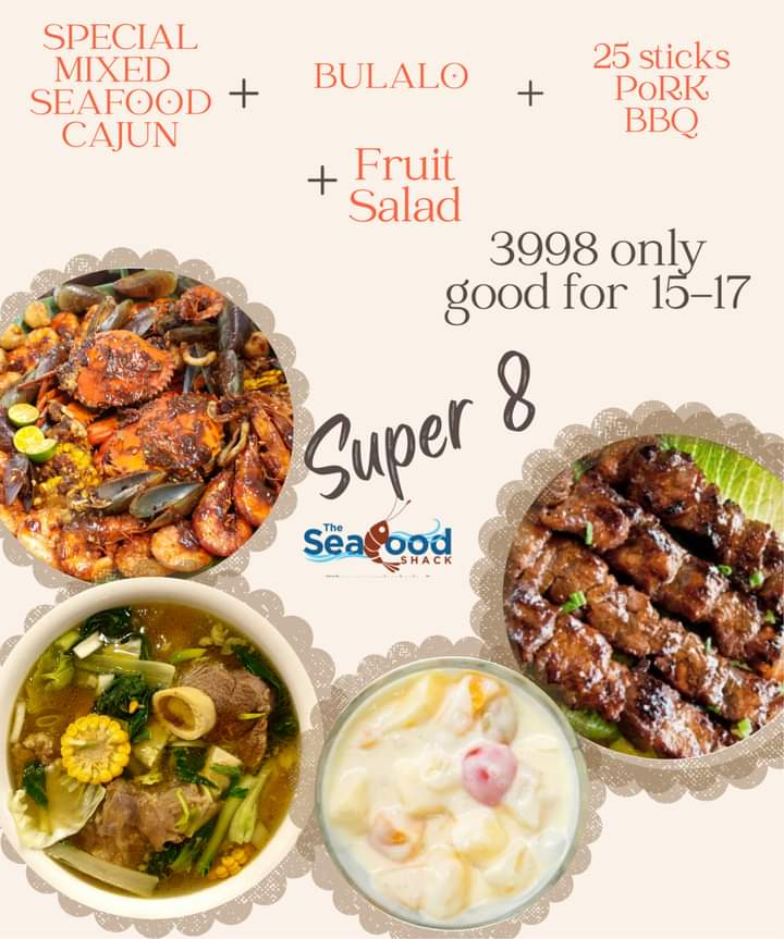The Seafood Shack Restaurant PH Photo Menu 3