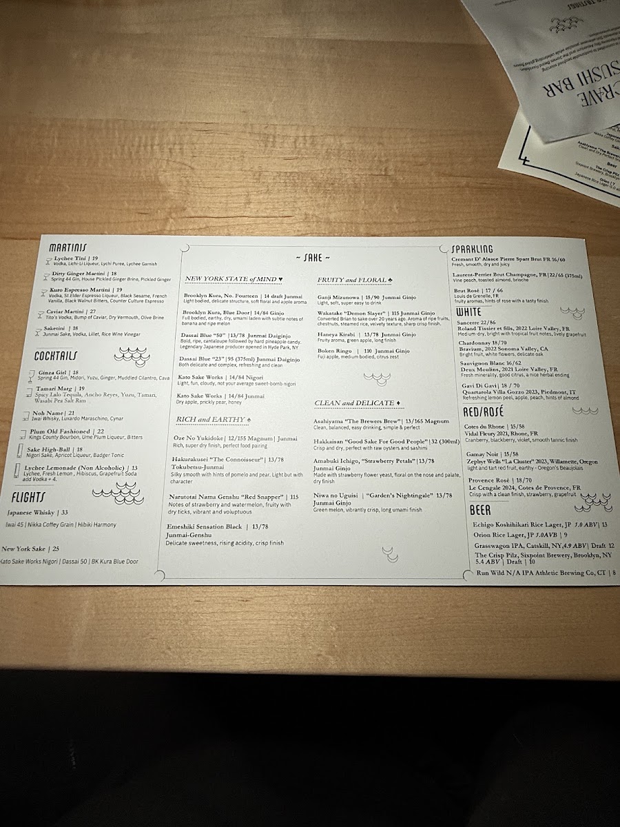 Crave Sushi Bar Photo Menu 6