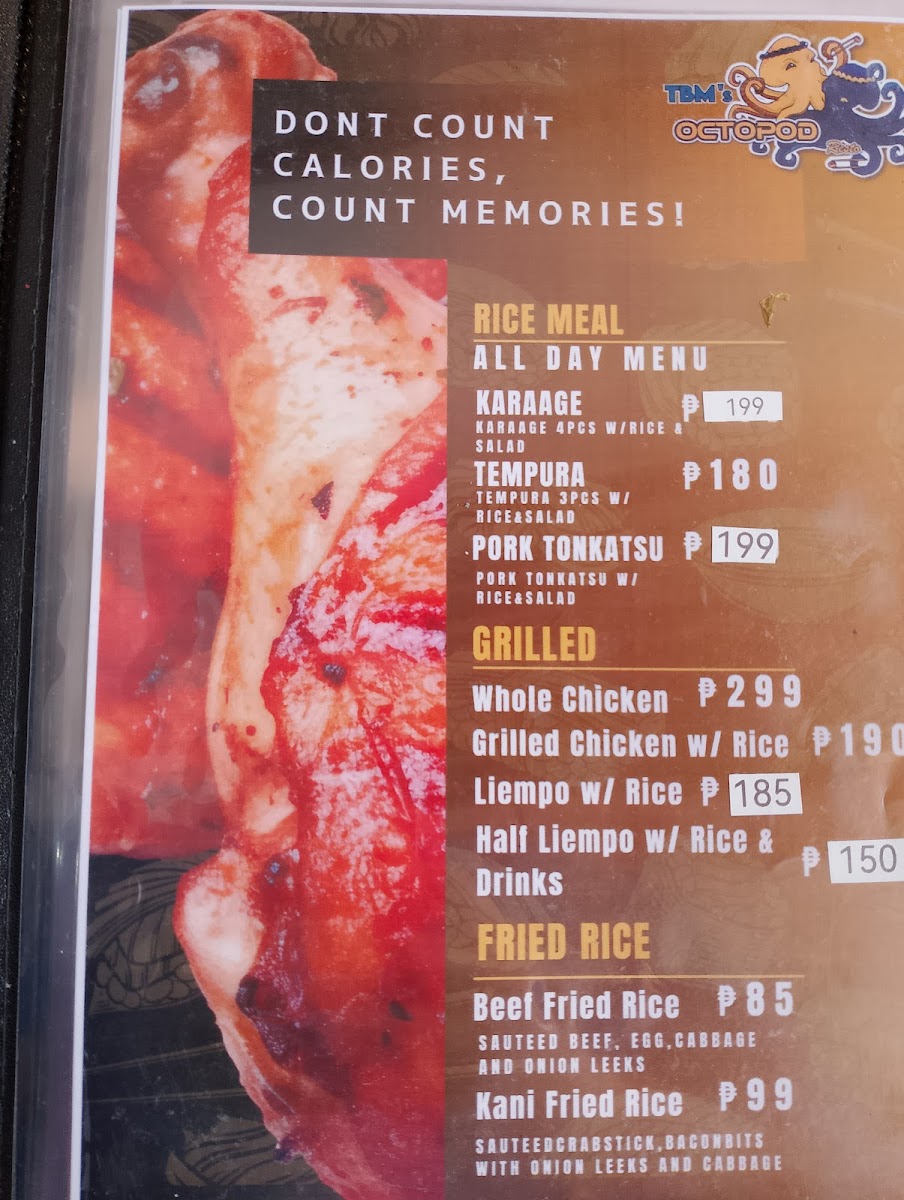 TBM Octopod Resto Photo Menu 8