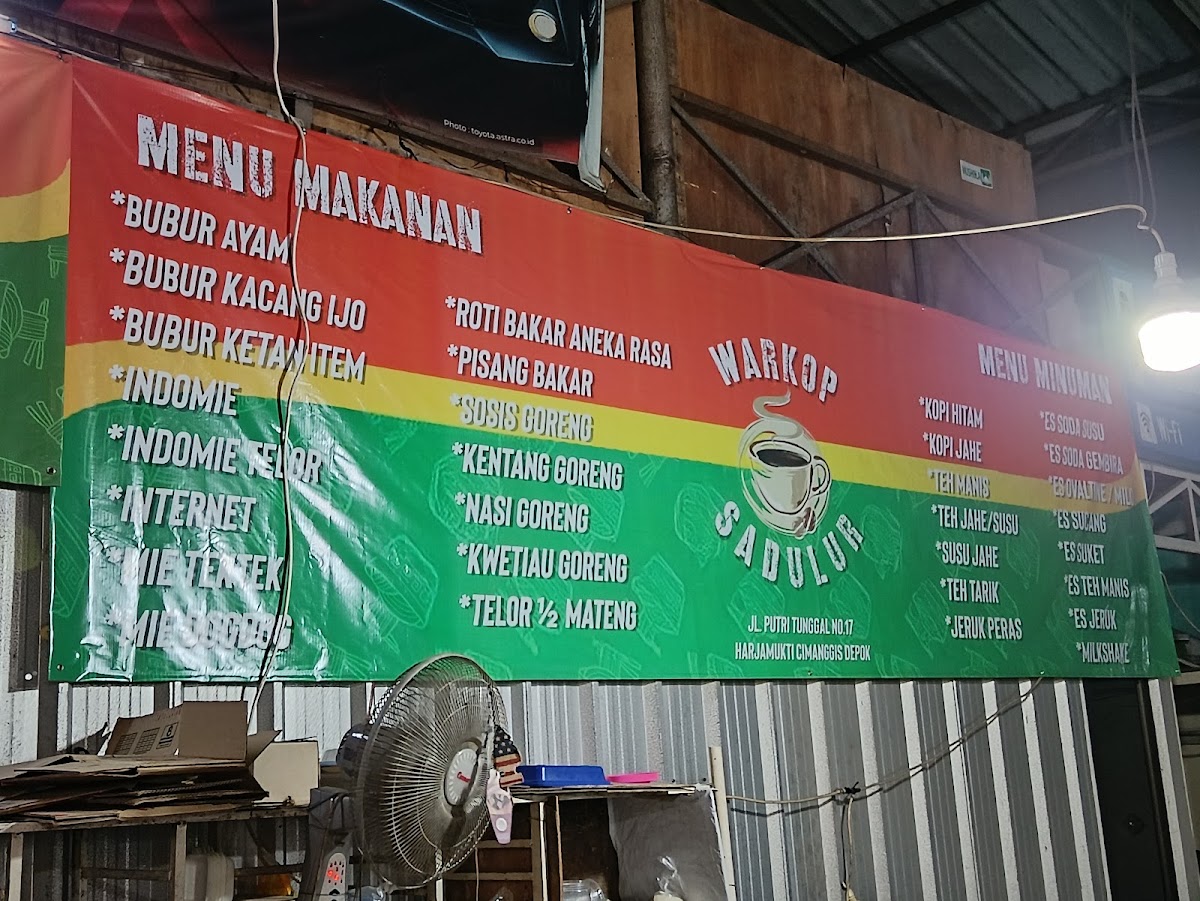 Sadulur Coffee Shop Photo Menu 1