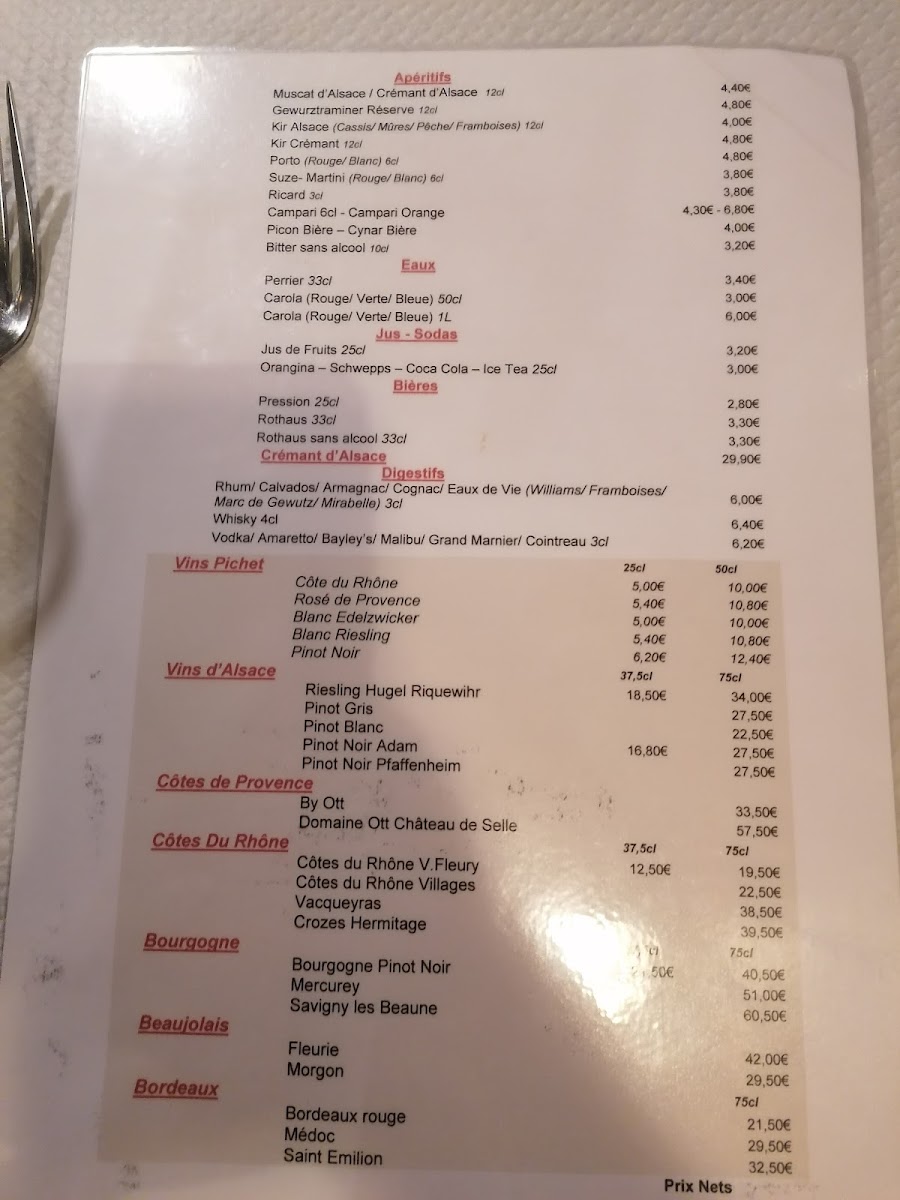 Le Charaban Photo Menu 3