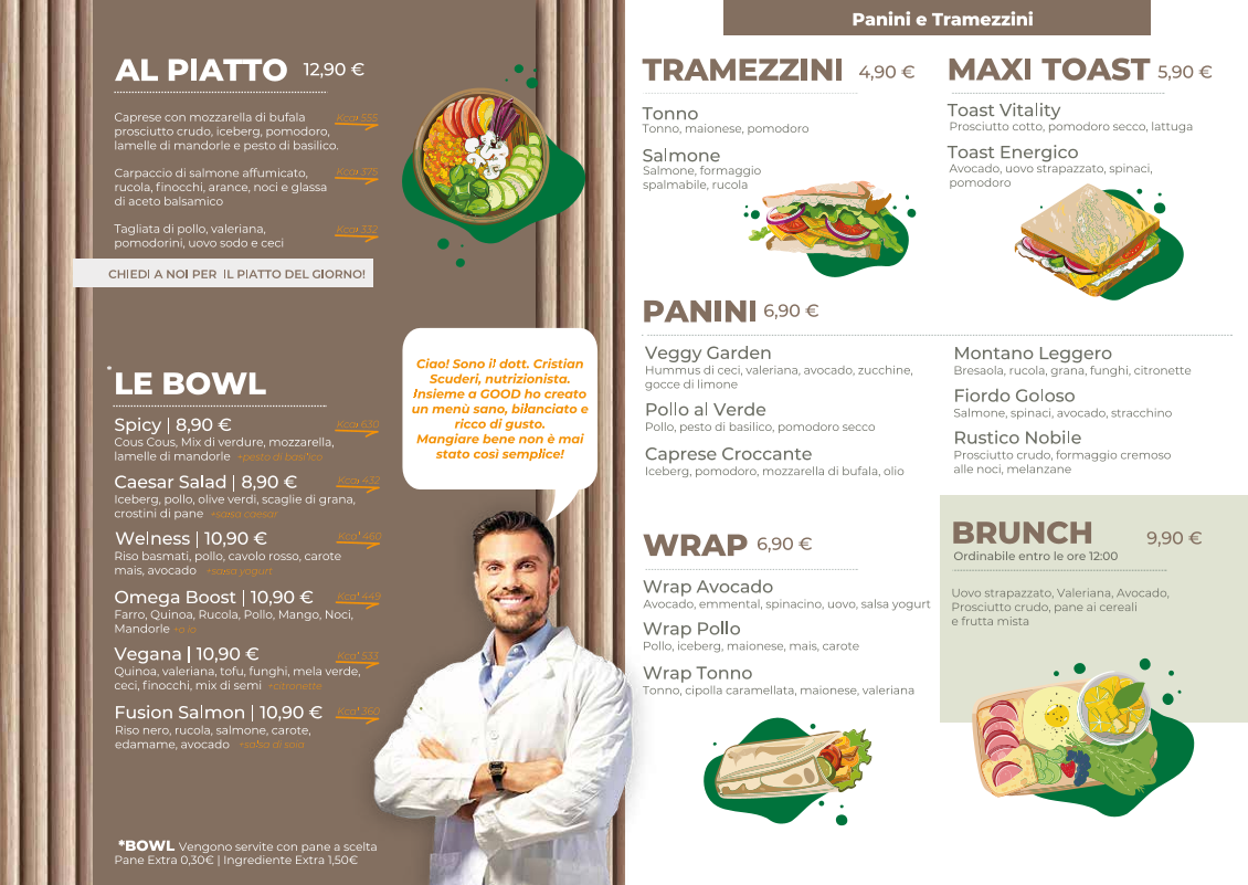Good Natural Food Photo Menu 2