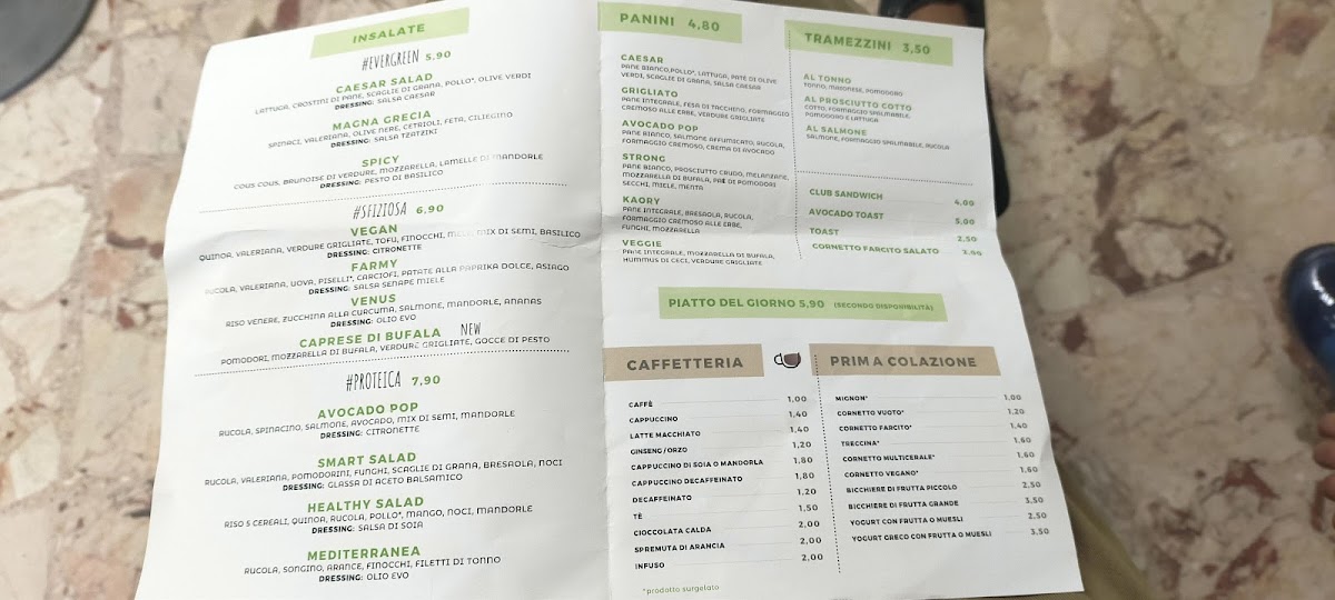 Good Natural Food Photo Menu 5