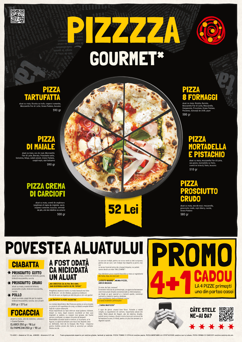 MA PIZZA Photo Menu 2