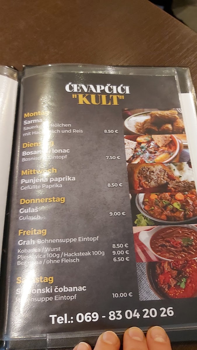 Cevapcici Kult Photo Menu 8