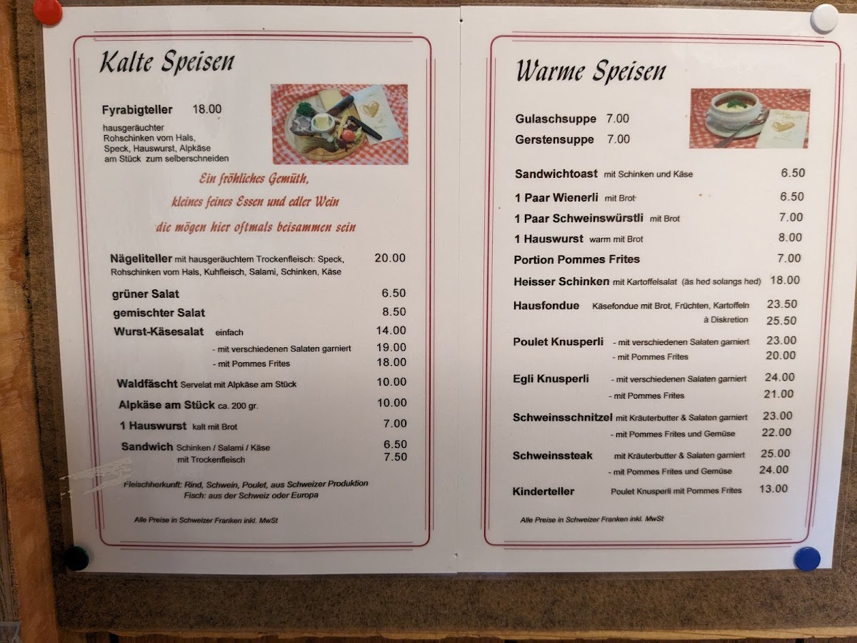 Fyrabigbeizli Nägelisgärtli Photo Menu 1