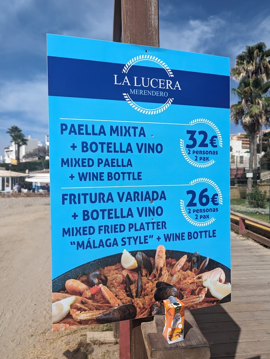 Merendero La Lucera Photo Menu 8