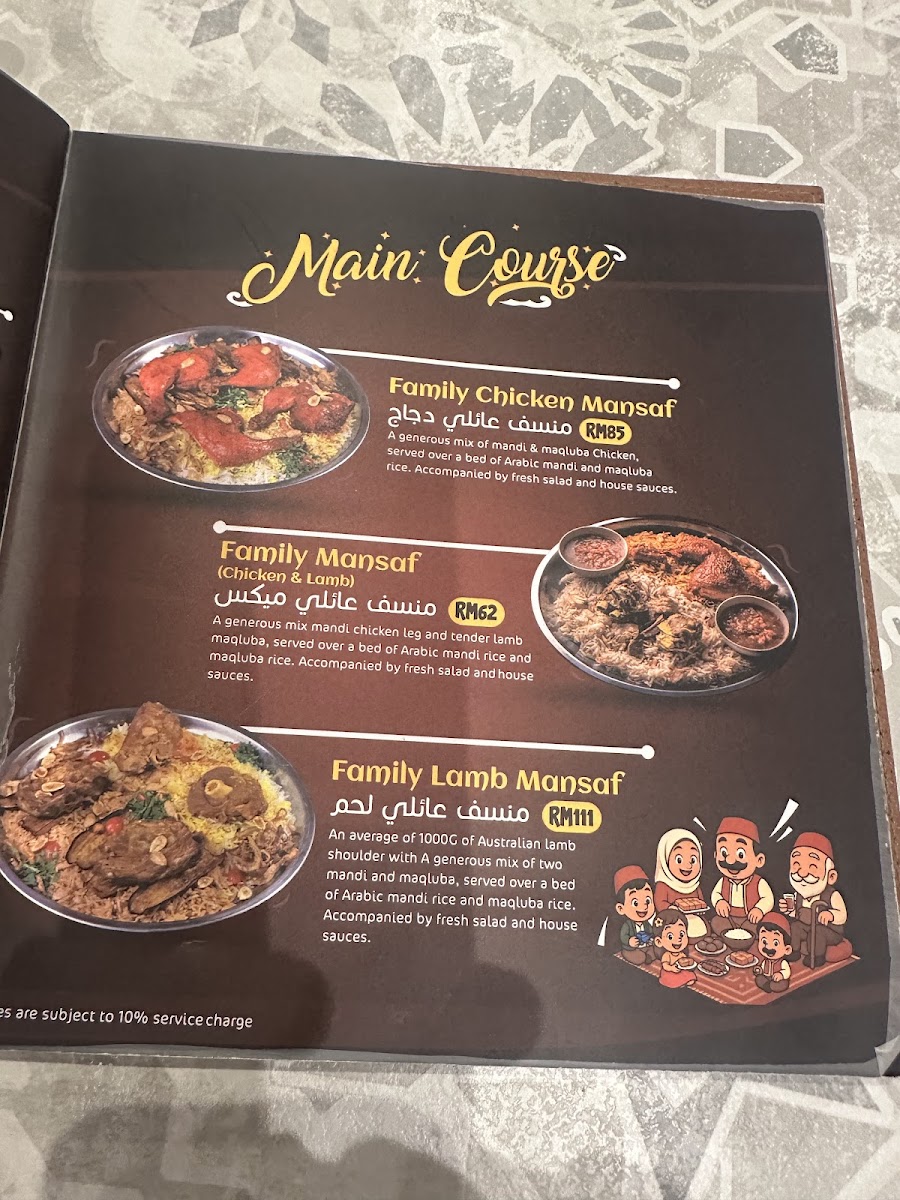 Iskender Turkish & Arabic Kitchen @ Tanjung Bungah Park Photo Menu 2