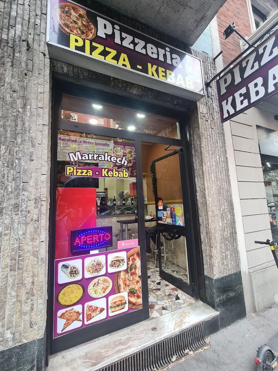 Pizza kebab Marrakech