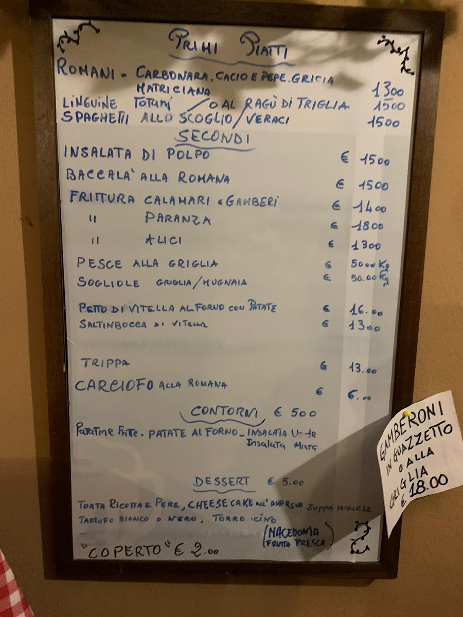 Trattoria Rugantino Photo Menu 10
