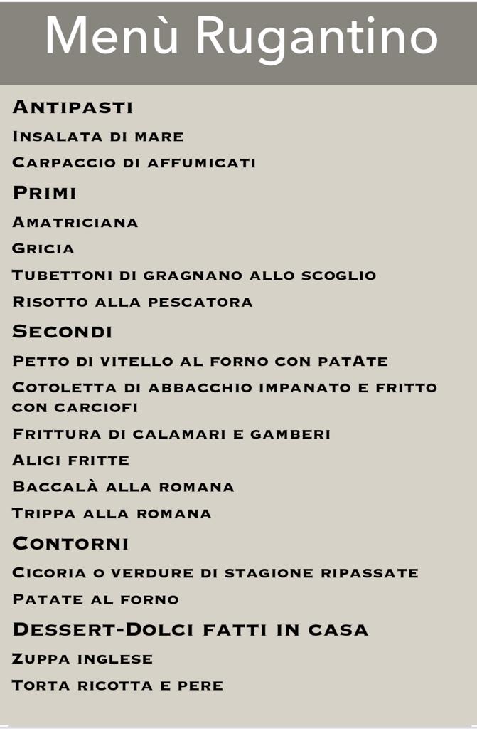 Trattoria Rugantino Photo Menu 4