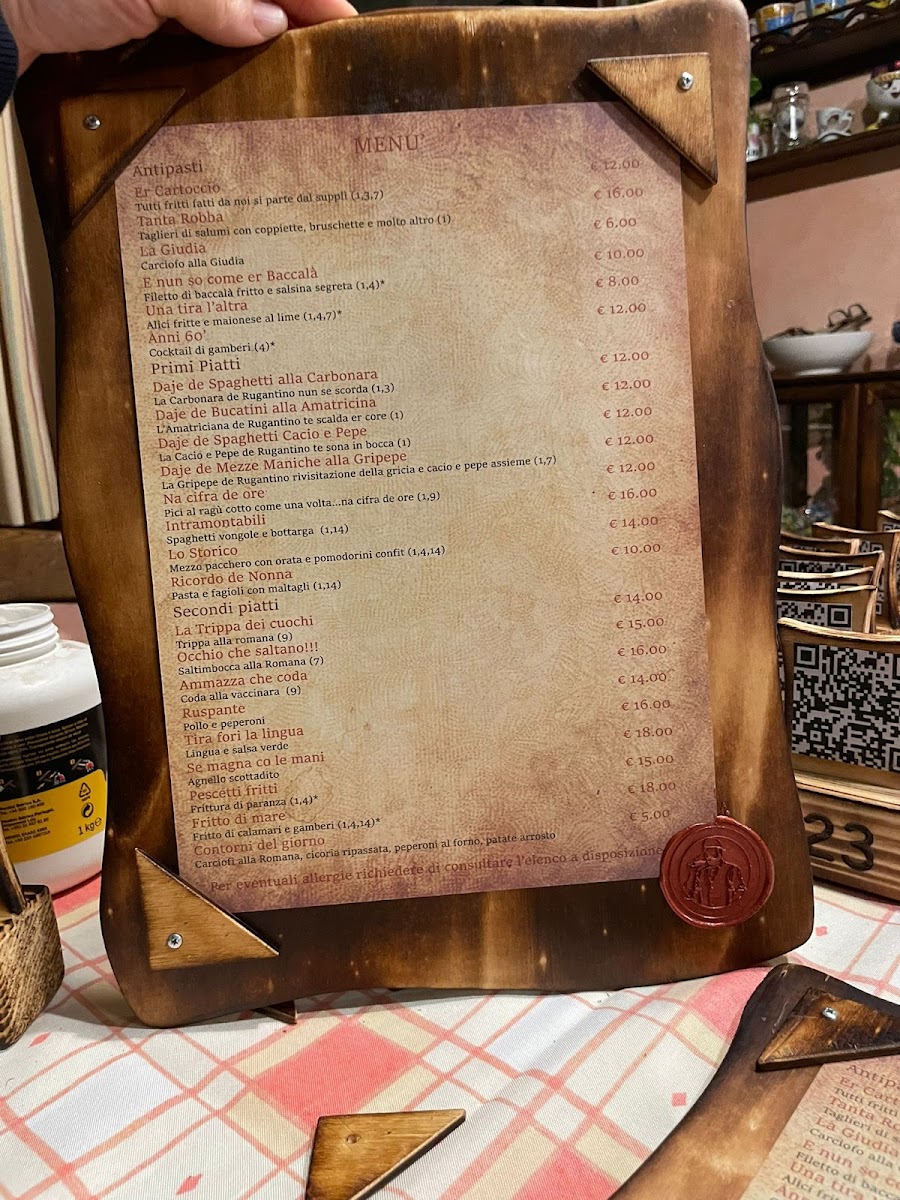 Trattoria Rugantino Photo Menu 5