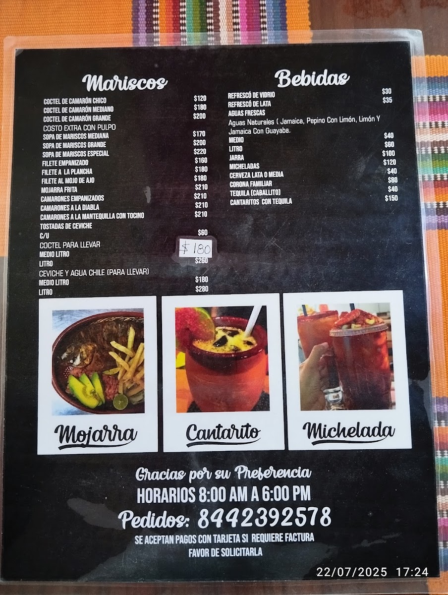 Restaurante Mirthala Photo Menu 2