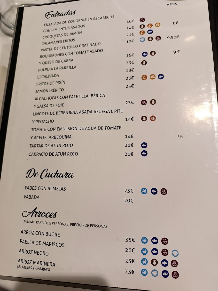 Restaurante Gijón Antiguo Zabala Photo Menu 1