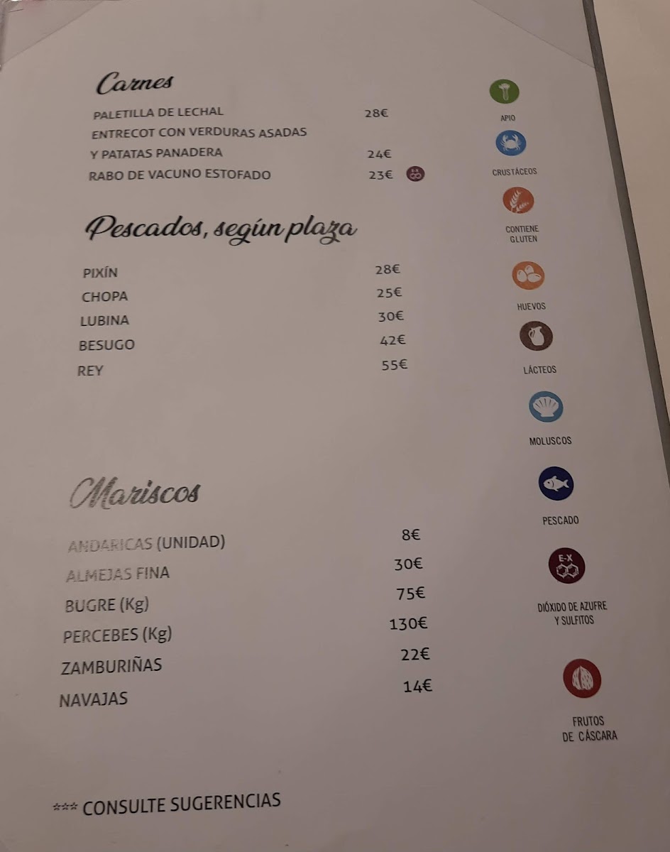 Restaurante Gijón Antiguo Zabala Photo Menu 6