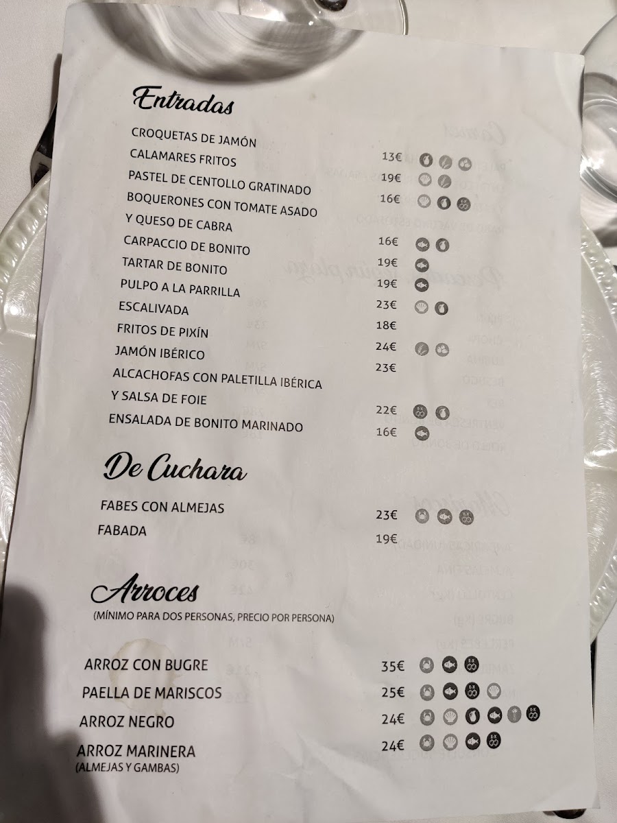 Restaurante Gijón Antiguo Zabala Photo Menu 7