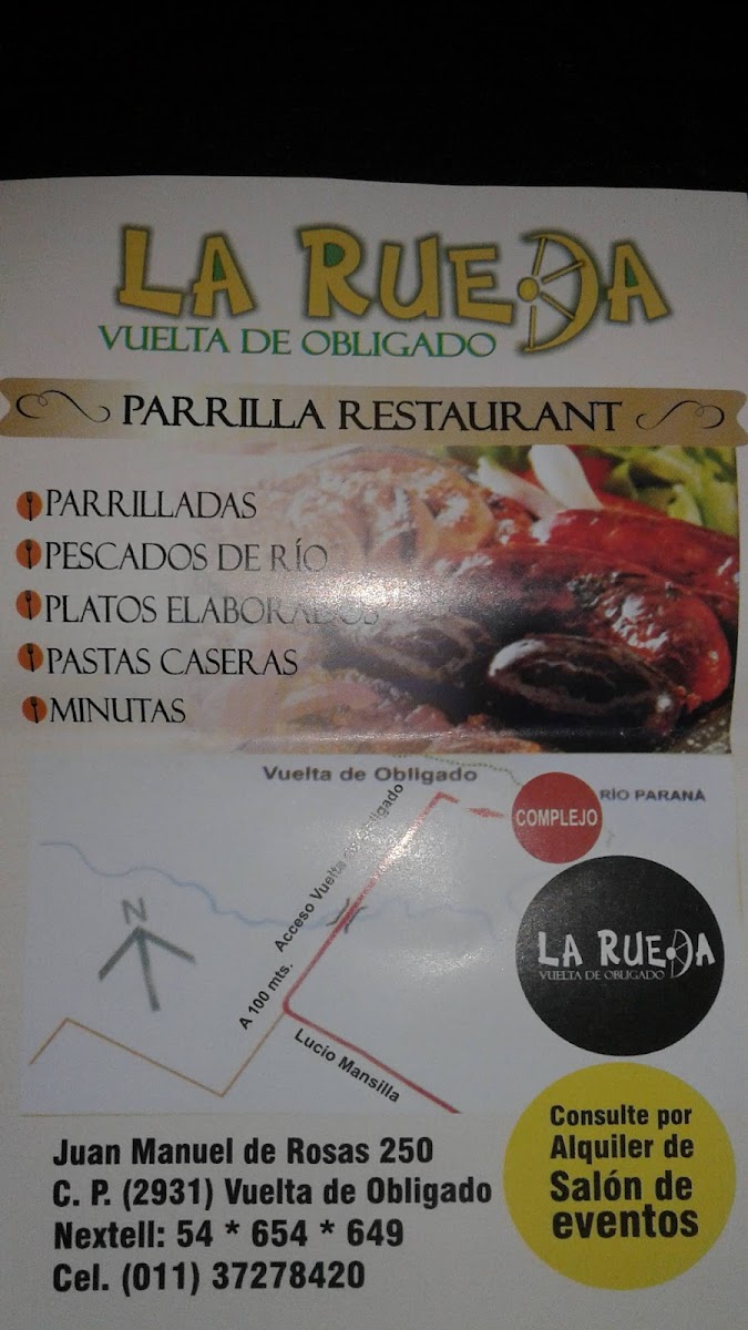 La Rueda Restaurante Parrilla Photo Menu 6