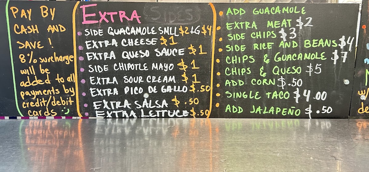 Mexican Grill Stand Photo Menu 4