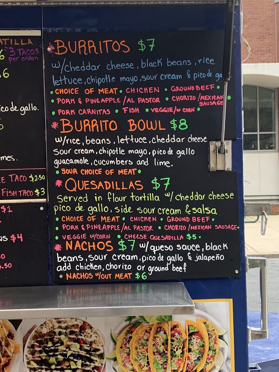 Mexican Grill Stand Photo Menu 5