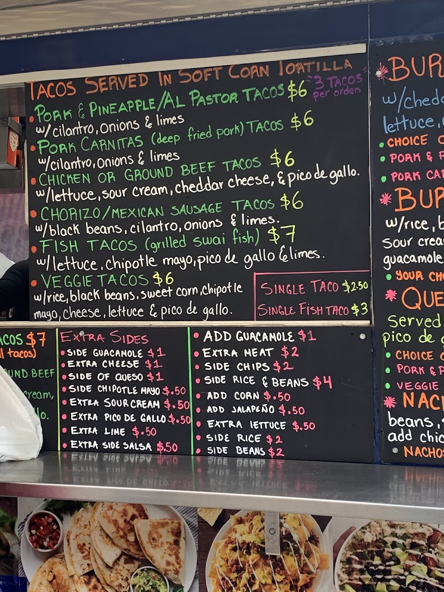 Mexican Grill Stand Photo Menu 7