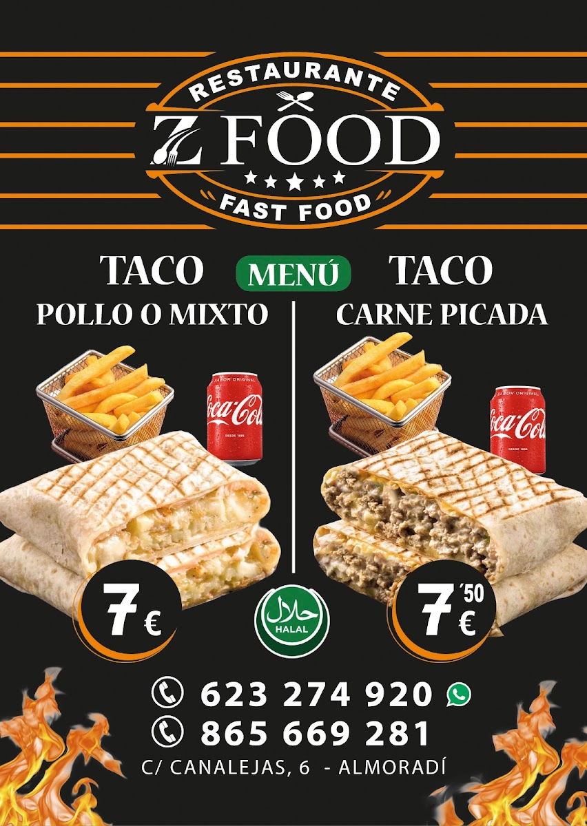 Tacos ???? ZFOOD Photo Menu 2