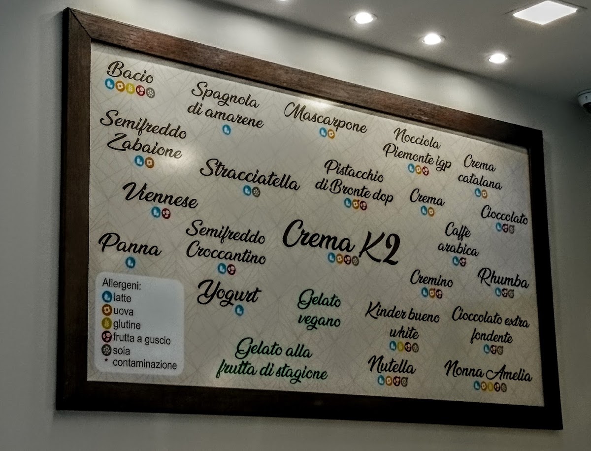 Gelateria K2 Photo Menu 2