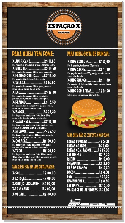 Estação X Hotdog Photo Menu 1