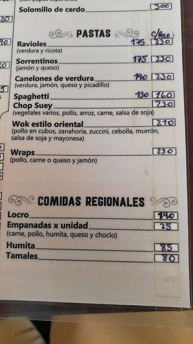 Bar Ruta 34 Photo Menu 2