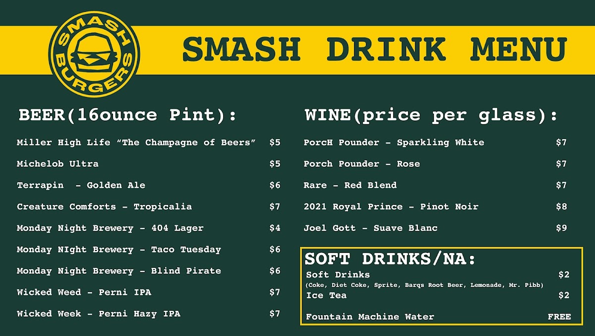 Smash Burgers by Vice Photo Menu 3