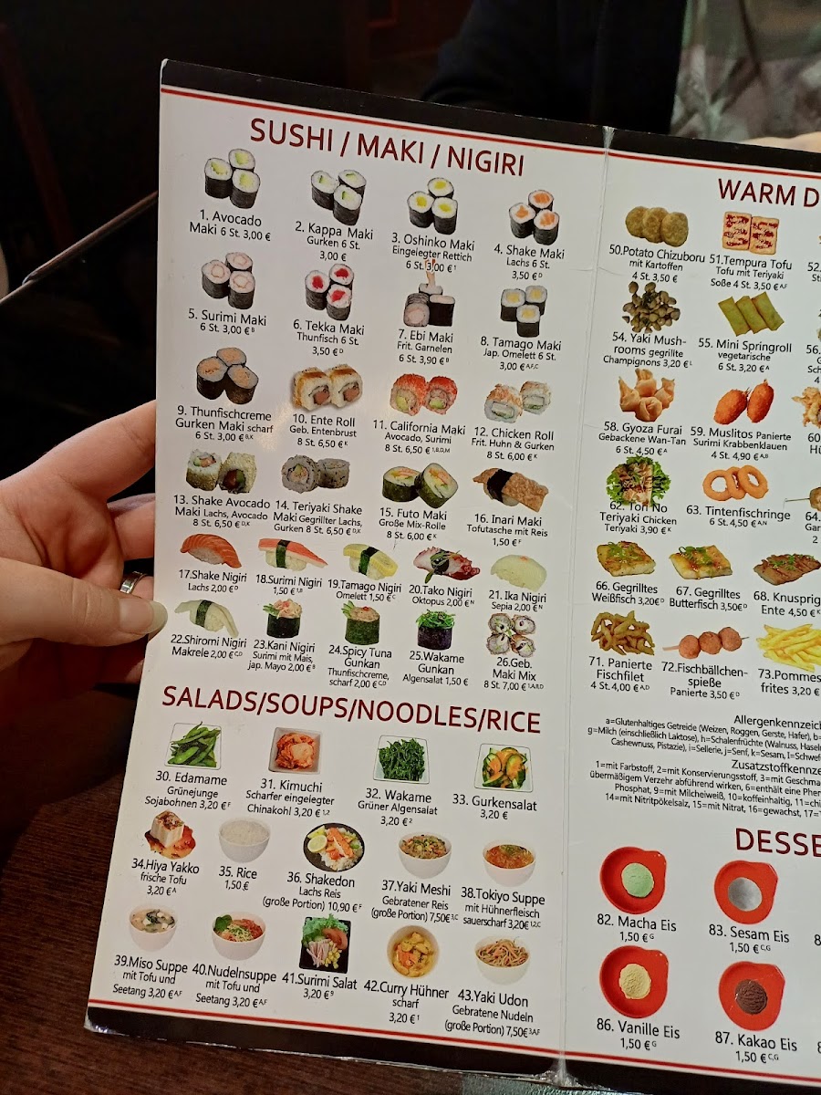 Oishii Sushi und Grill / Reutlingen Photo Menu 1