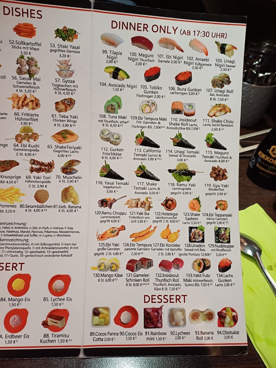 Oishii Sushi und Grill / Reutlingen Photo Menu 3