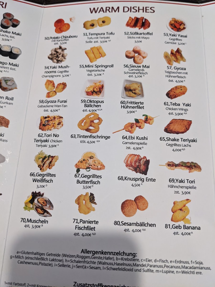 Oishii Sushi und Grill / Reutlingen Photo Menu 7