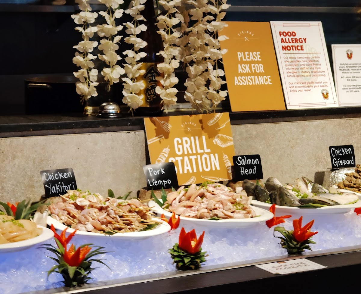 Vikings Luxury Buffet, SM City Marikina Photo Menu 10