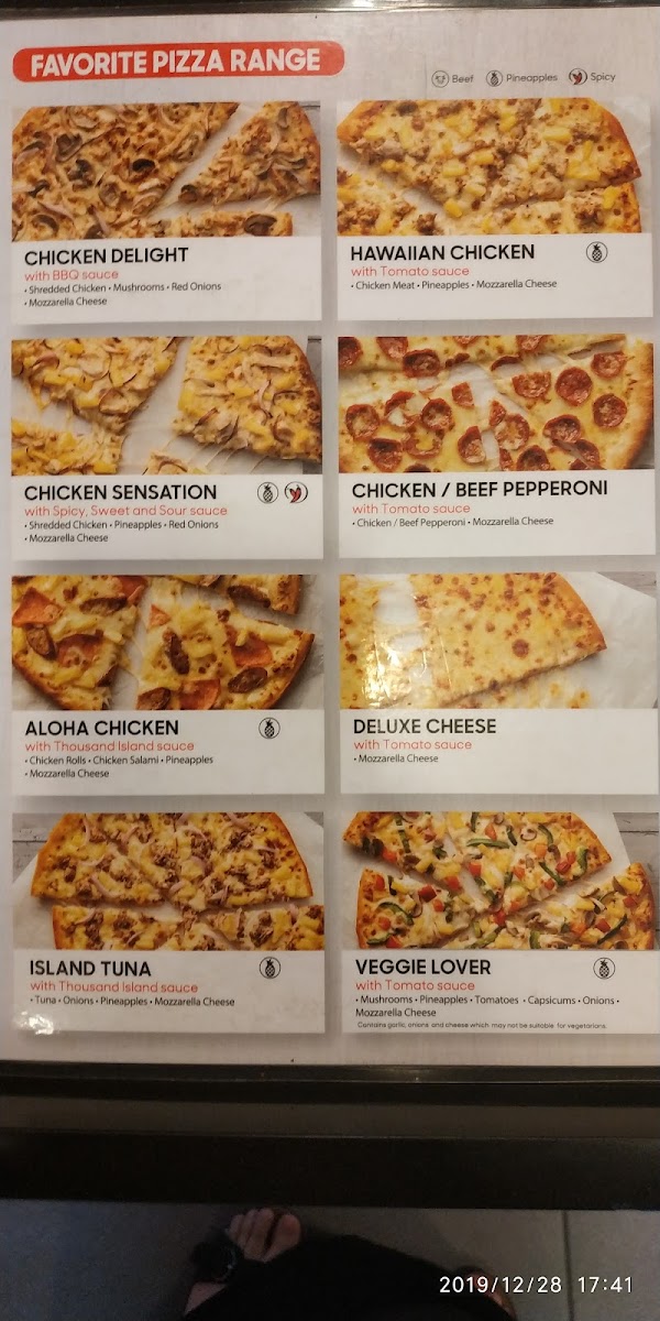 Pizza Hut Delivery Gerik Photo Menu 3